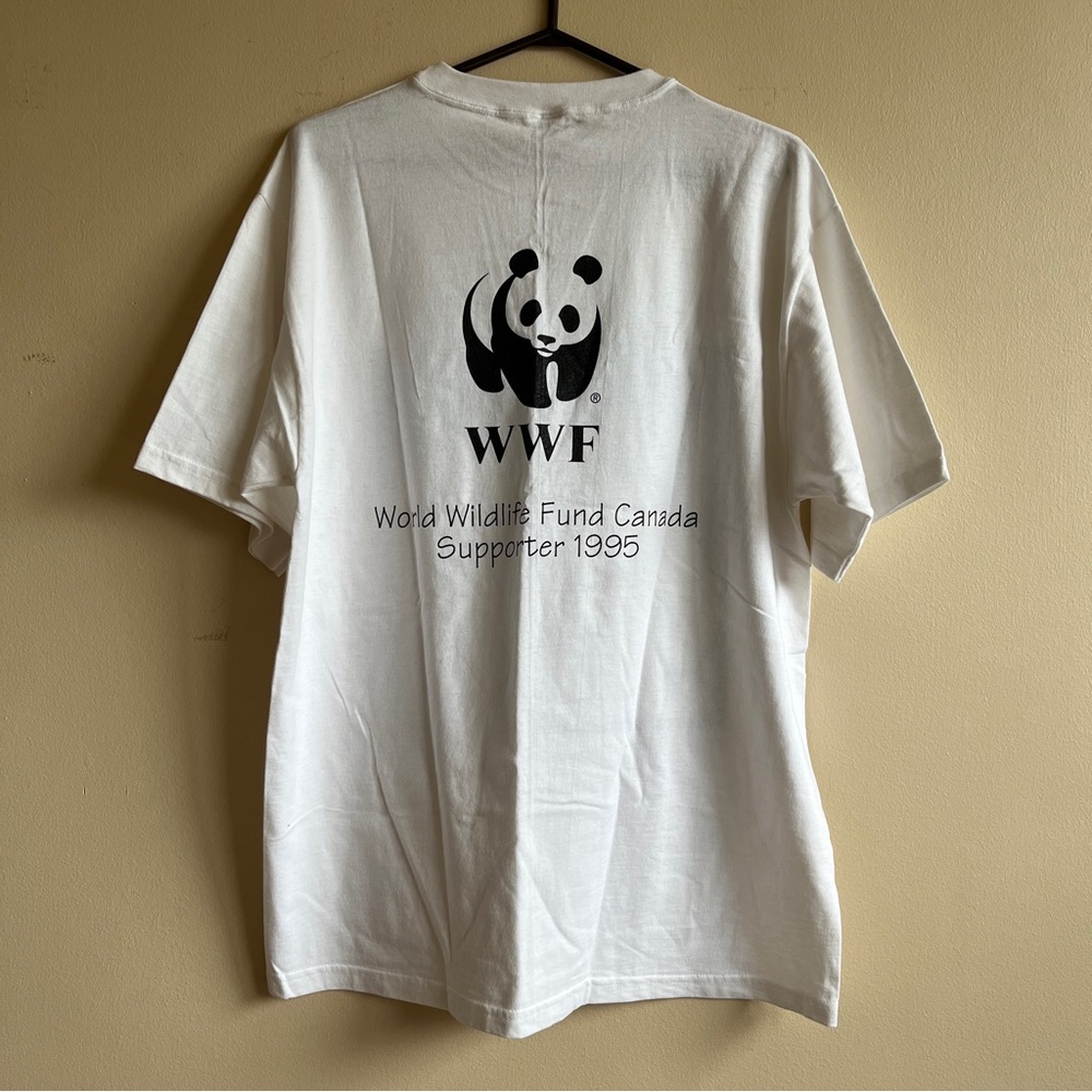Vintage Polar Bear Wildlife at Risk t shirt 🐻‍❄️💙 - Picture 4 of 5
